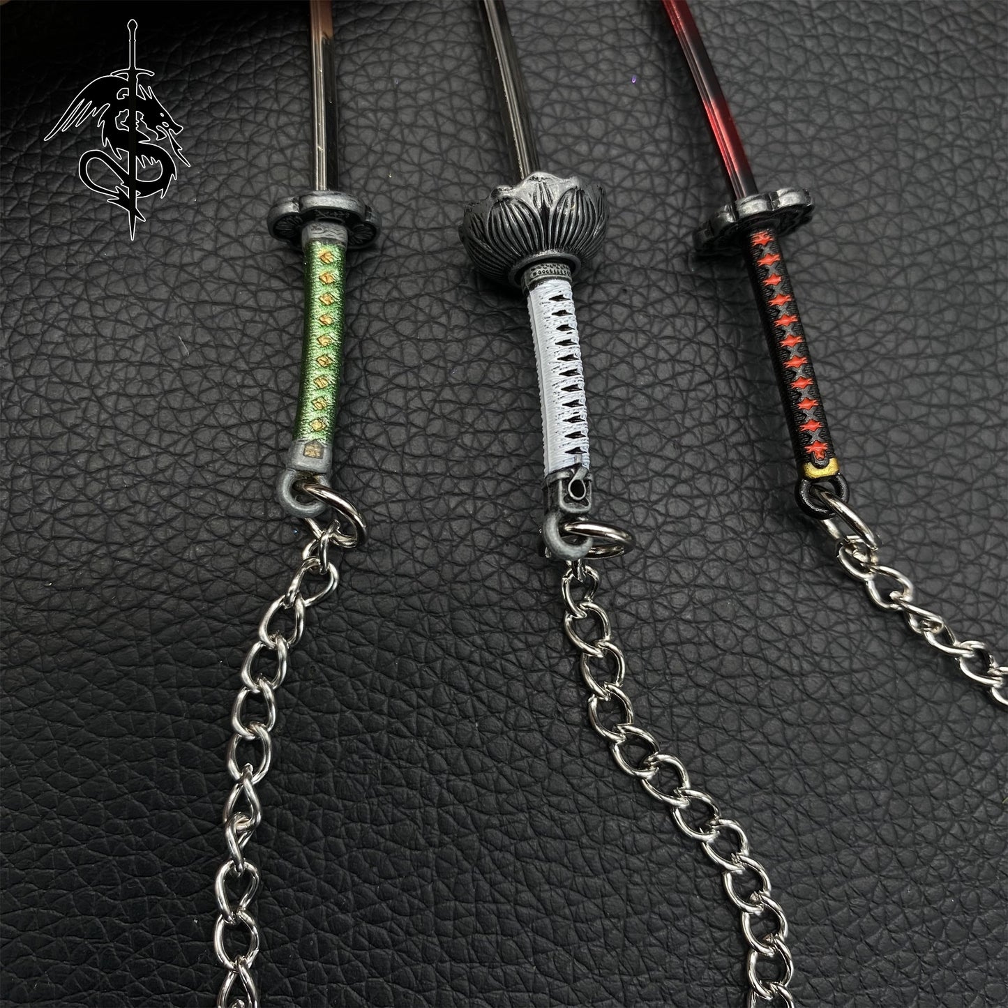 Mini Kusabimaru katana Metal keychain 3 In 1 Pack