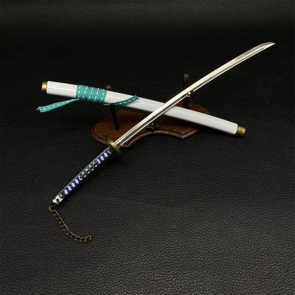 GOT Jin Sakai's Blade of the Immortal & Island Keeper Katana Metal Miniature