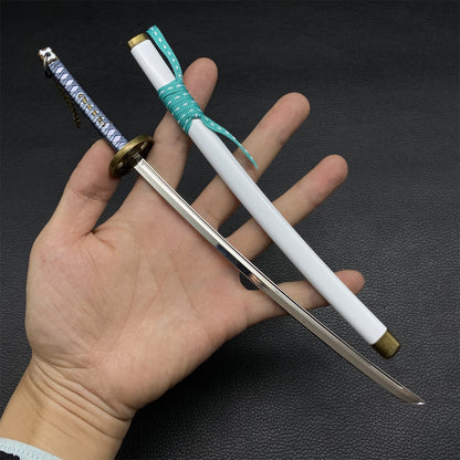 GOT Jin Sakai's Blade of the Immortal & Island Keeper Katana Metal Miniature