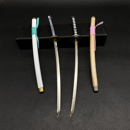 GOT Jin Sakai's Blade of the Immortal & Island Keeper Katana Metal Miniature