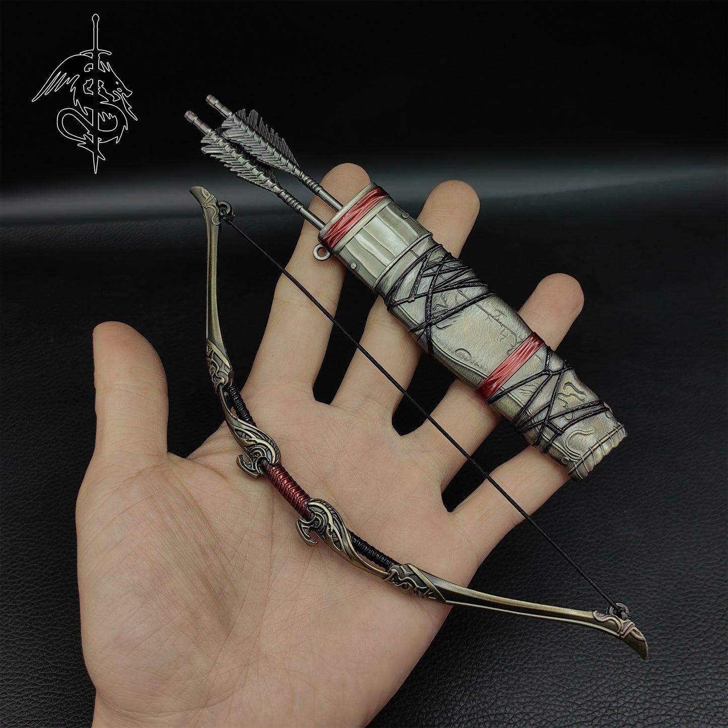 Metal GOW Kratos Classical Weapon Miniatures