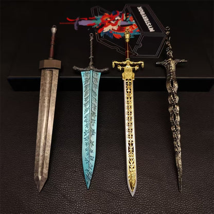 Game Metal Weapons Replicas 4 In 1 Gift Box USA Stock