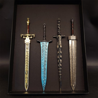 Game Metal Weapons Replicas 4 In 1 Gift Box USA Stock