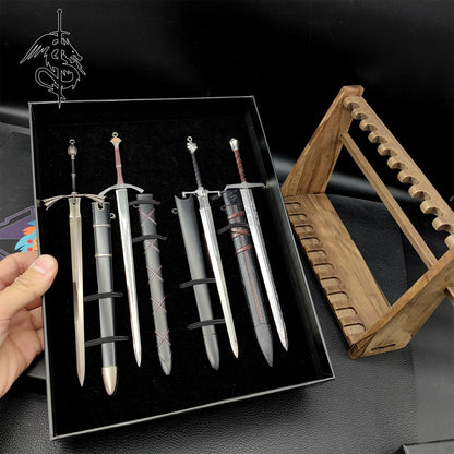 GOT Sword Blunt Blade Replica 4 In 1 Gift Box 