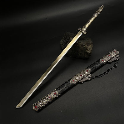 Ancient General Tang Sword Metal Replica Cold Weapon Collection