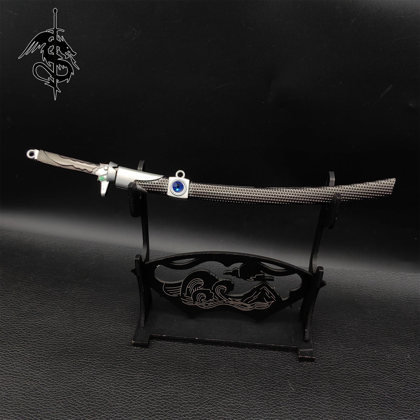 Metal Genji Dragon Blade Miniature Genji Katana Alloy Replica