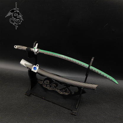 Metal Genji Dragon Blade Miniature Genji Katana Alloy Replica