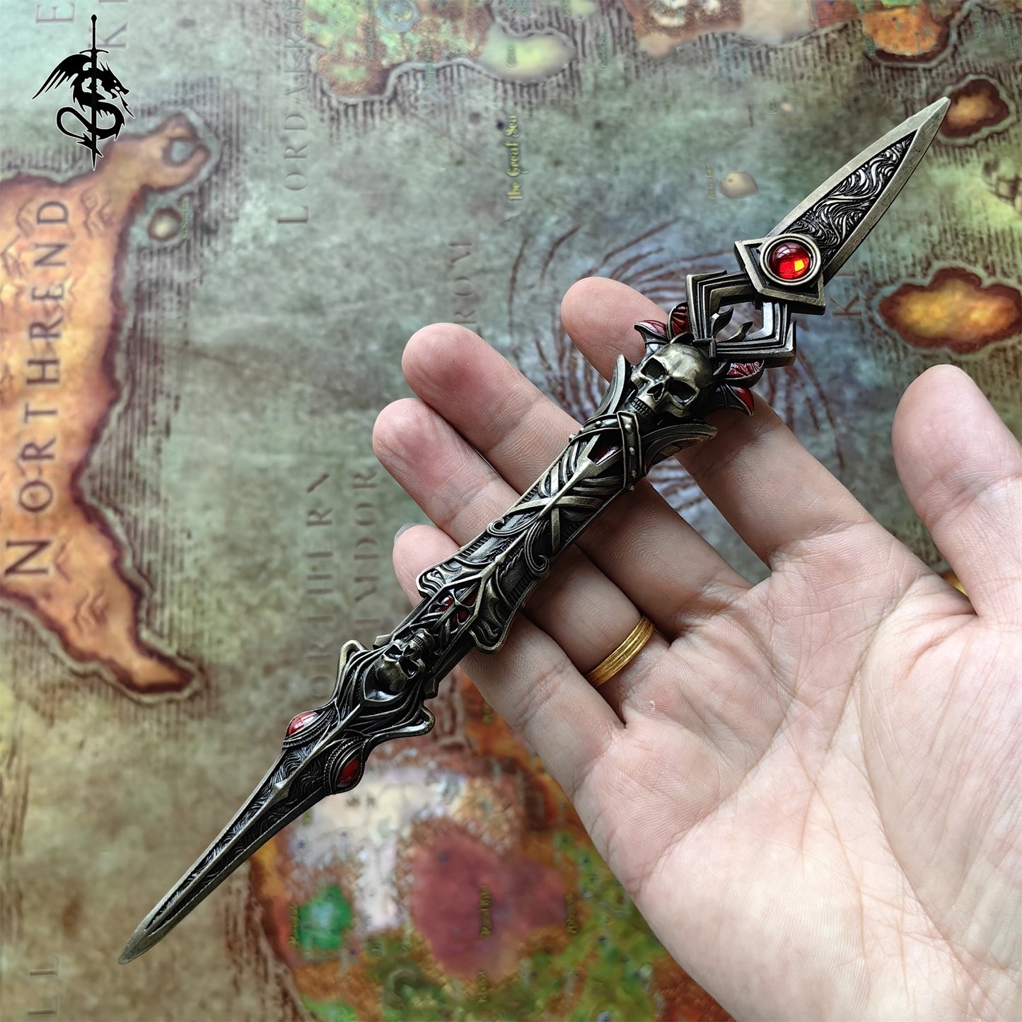 DL Metal Ghost Douluo's Dagger Mini Replica