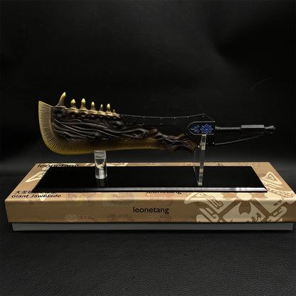 Giant Jawblade Great Sword Metal Replica 30CM/11.8"