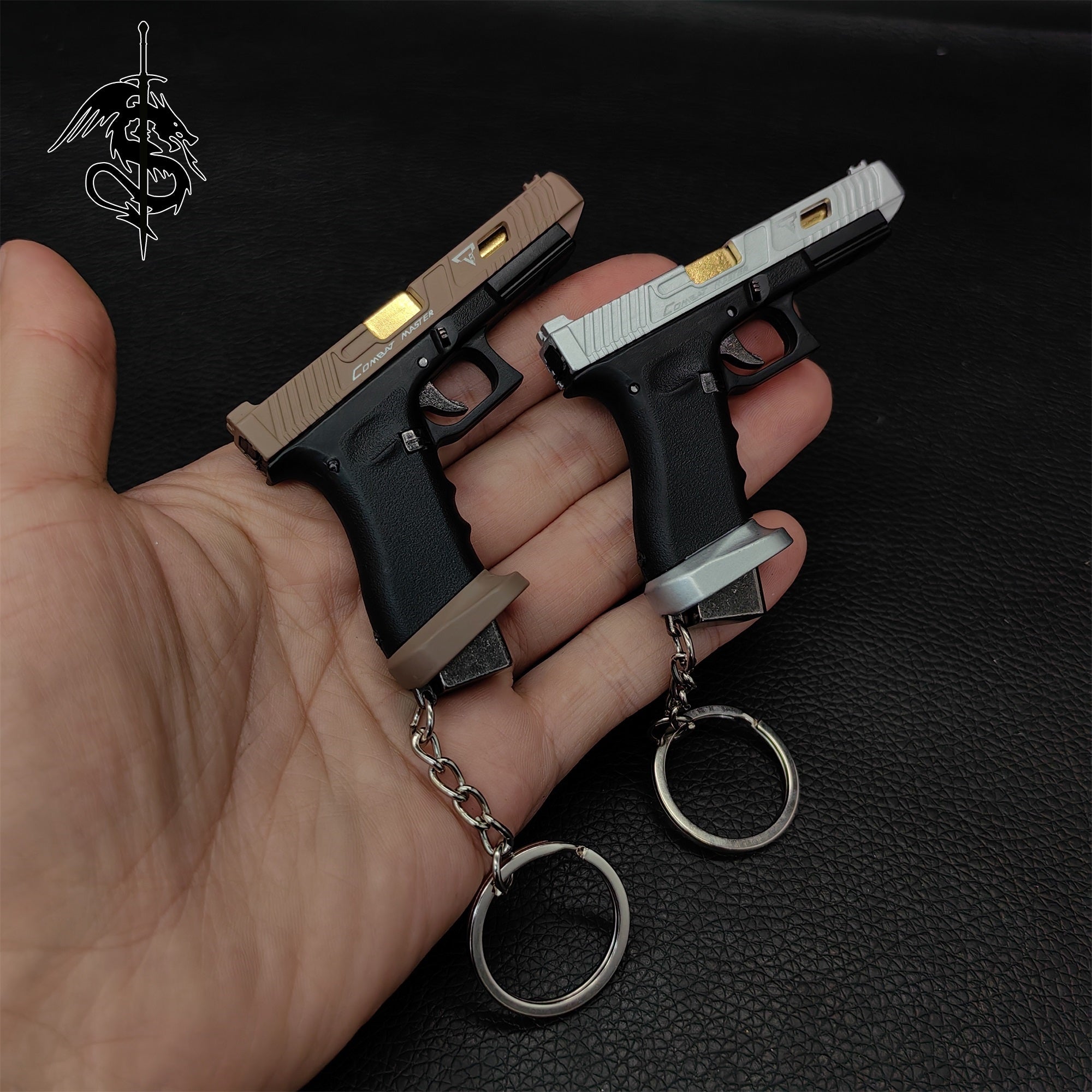 Glock Toy Gun Metal G34 1:3 Miniature Keychain – Miniwarrior