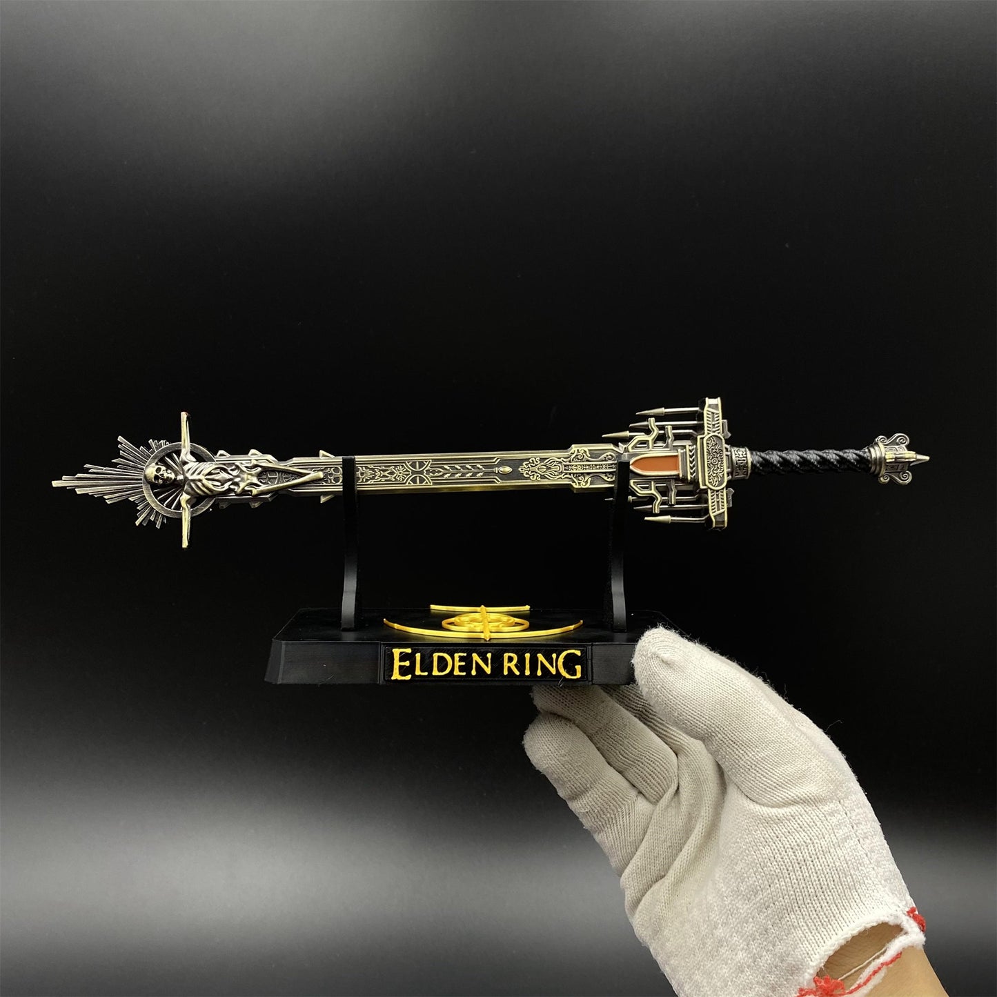 Soul Game Golden Epitaph Sword Metal Miniature 30CM/11.8"