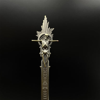 Soul Game Golden Epitaph Sword Metal Miniature 30CM/11.8"