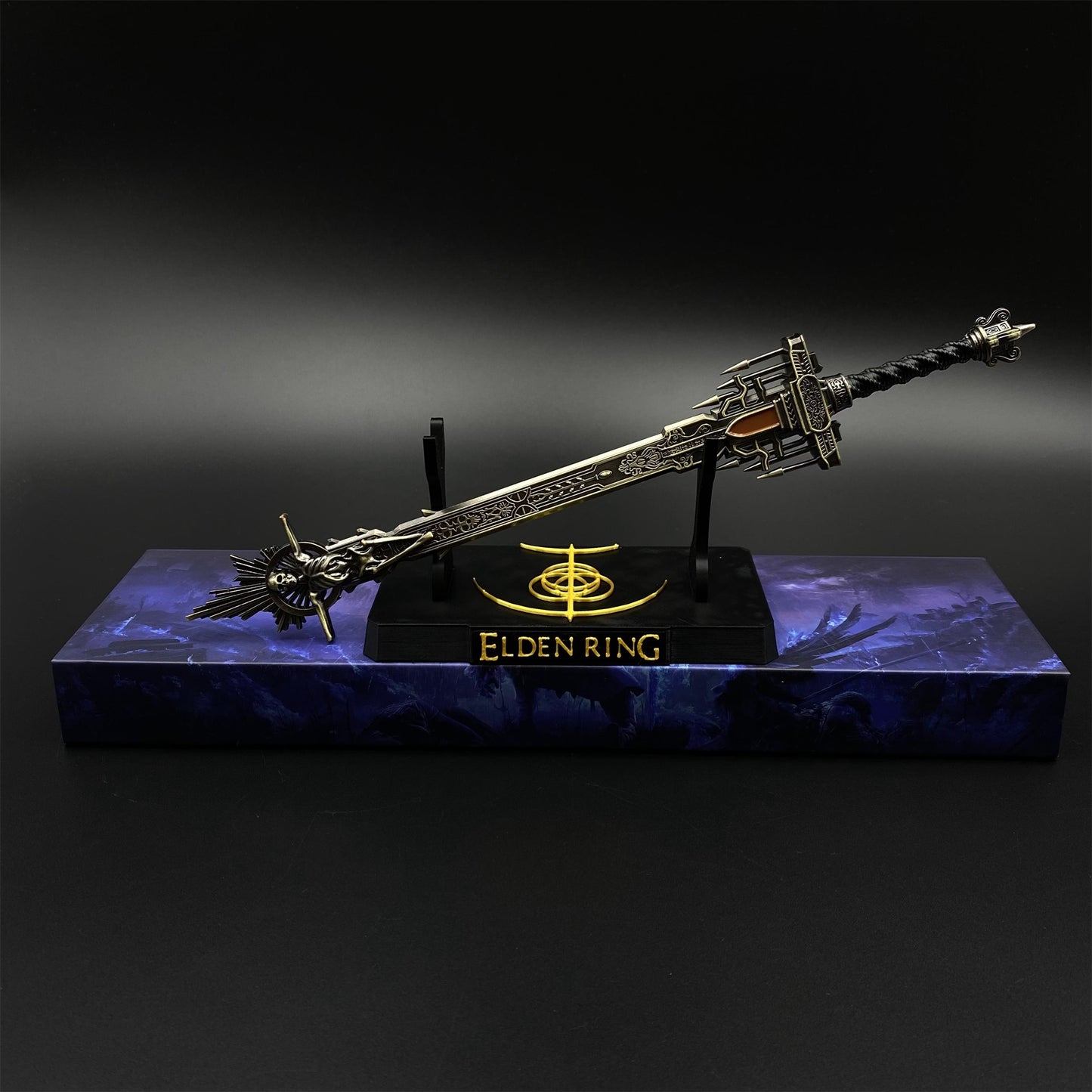 Soul Game Golden Epitaph Sword Metal Miniature 30CM/11.8"