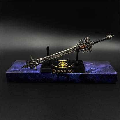 Soul Game Golden Epitaph Sword Metal Miniature 30CM/11.8"