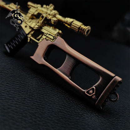 Golden Plated VSS Miniature Small VSS Sniper Rifle Replica