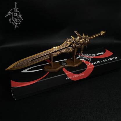 GOW Golden Blade Of Olympus 11.8'' Metal Replica