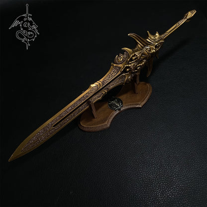 GOW Golden Blade Of Olympus 11.8'' Metal Replica