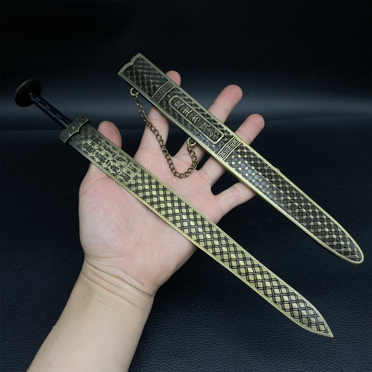 Ancient Chinese Emperor Yue King Goujian Sword Metal Replica