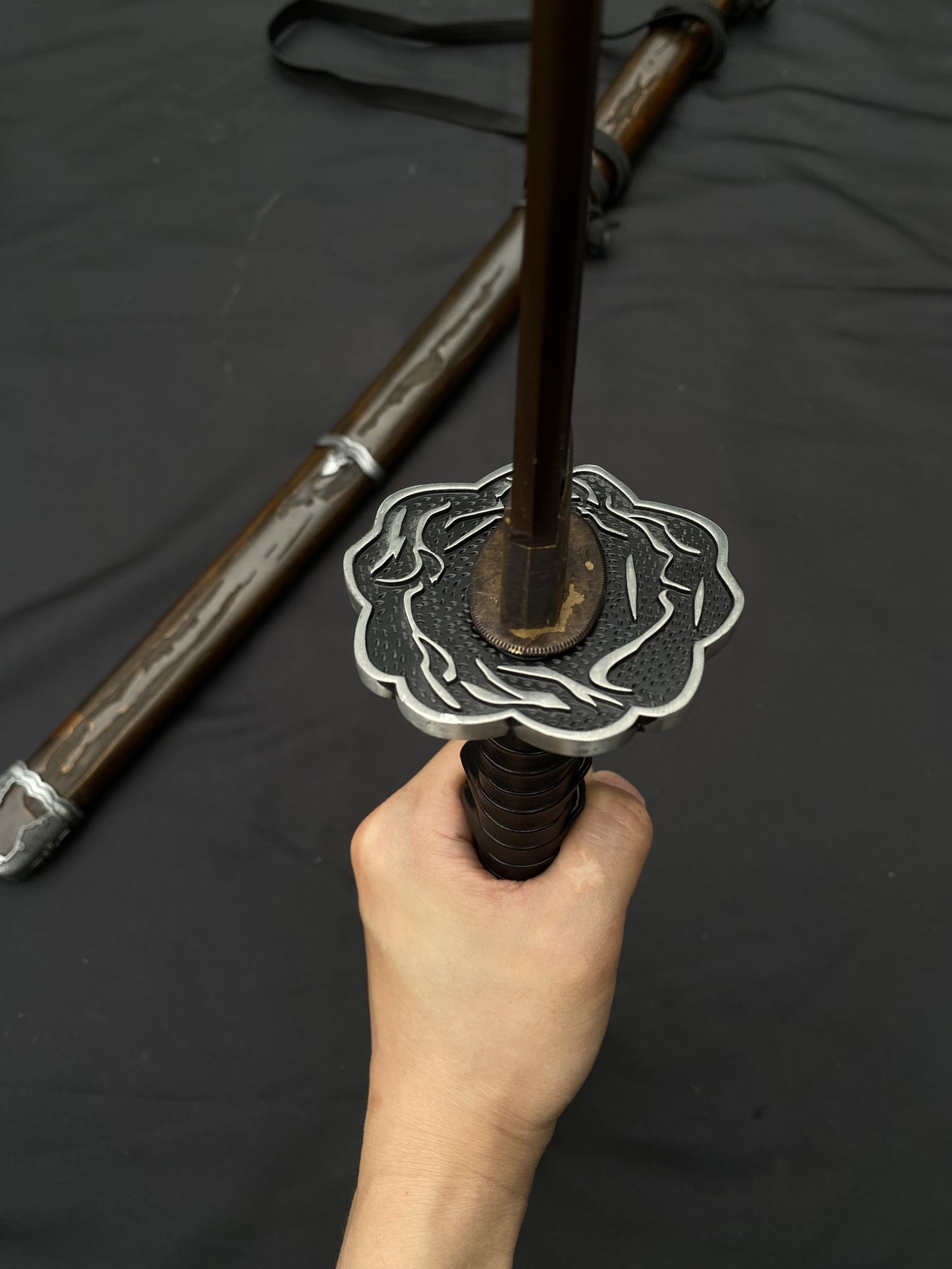 Gracious Gift of Tears Damascus Steel Version