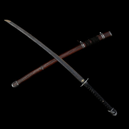 Red Mortal Blade Gracious Gift of Tears Antique Manganese Steel Version