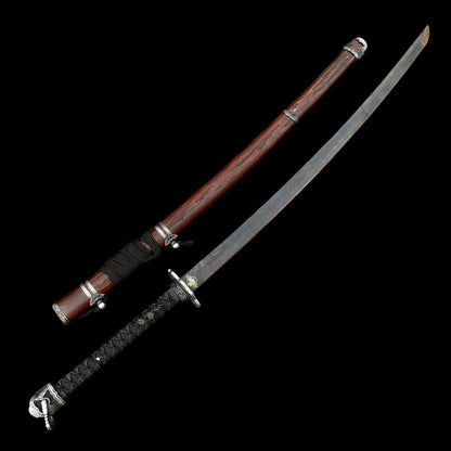 Red Mortal Blade Gracious Gift of Tears Antique Manganese Steel Version