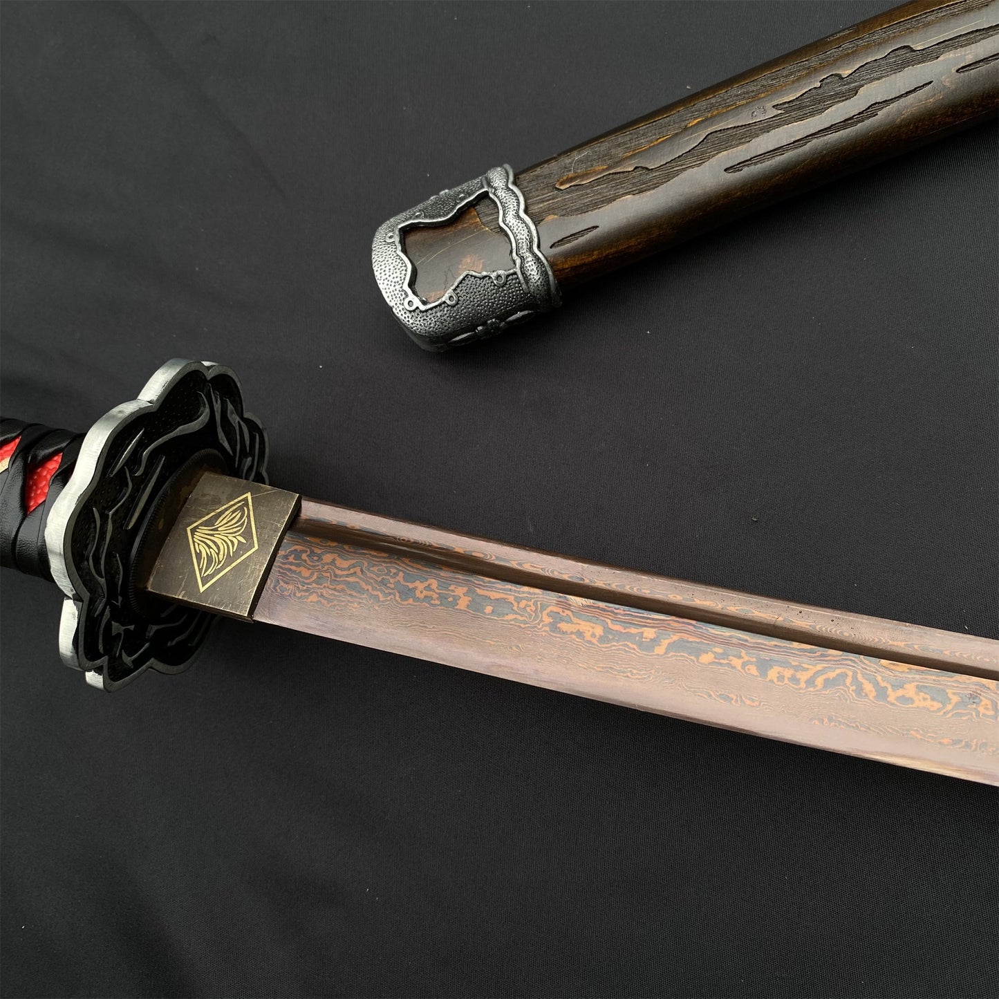 Gracious Gift of Tears Damascus Steel Version