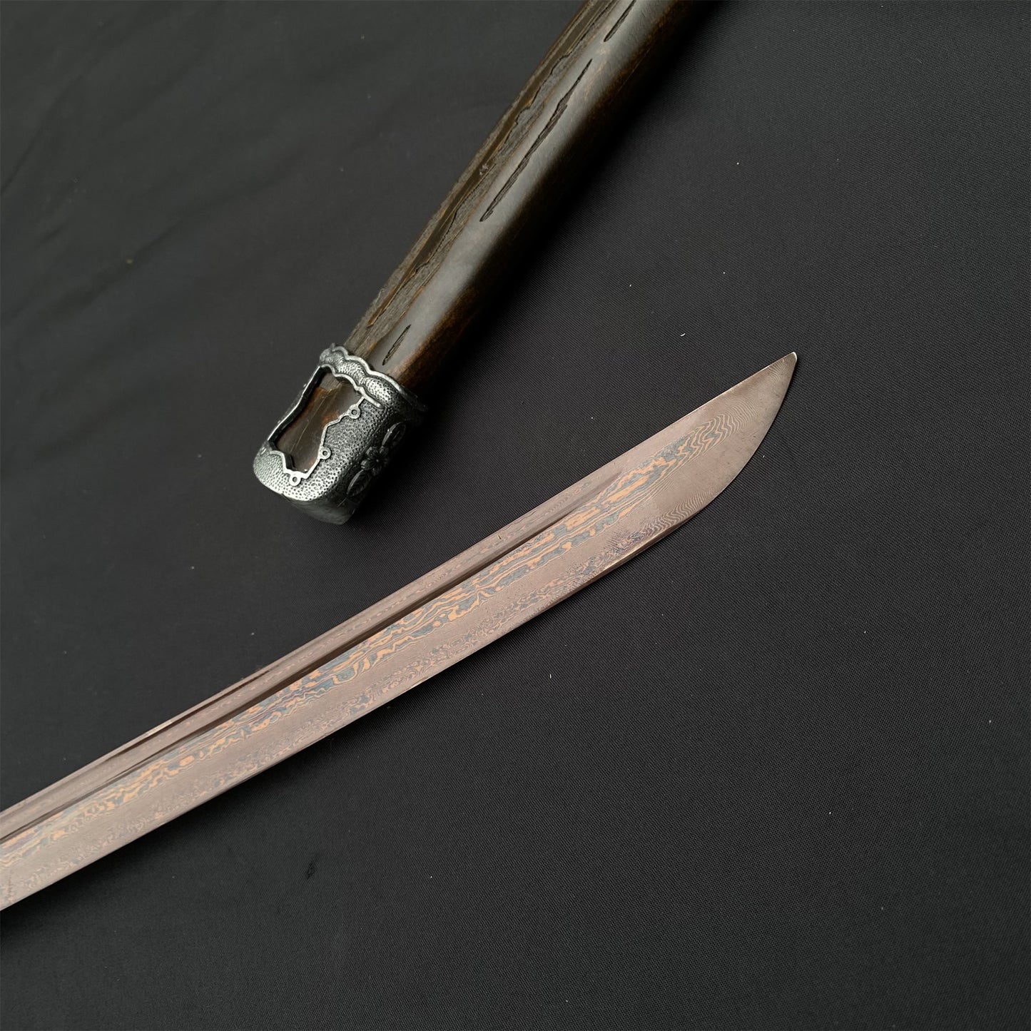 Gracious Gift of Tears Damascus Steel Version