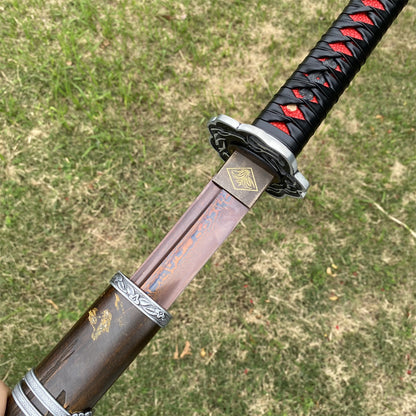 Gracious Gift of Tears Damascus Steel Version