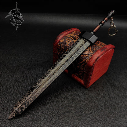 Damascus Pattern ER Greatsword Metal Miniature 22CM/8.7"