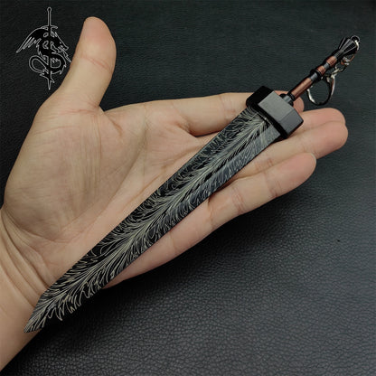 Damascus Pattern ER Greatsword Metal Miniature 22CM/8.7"