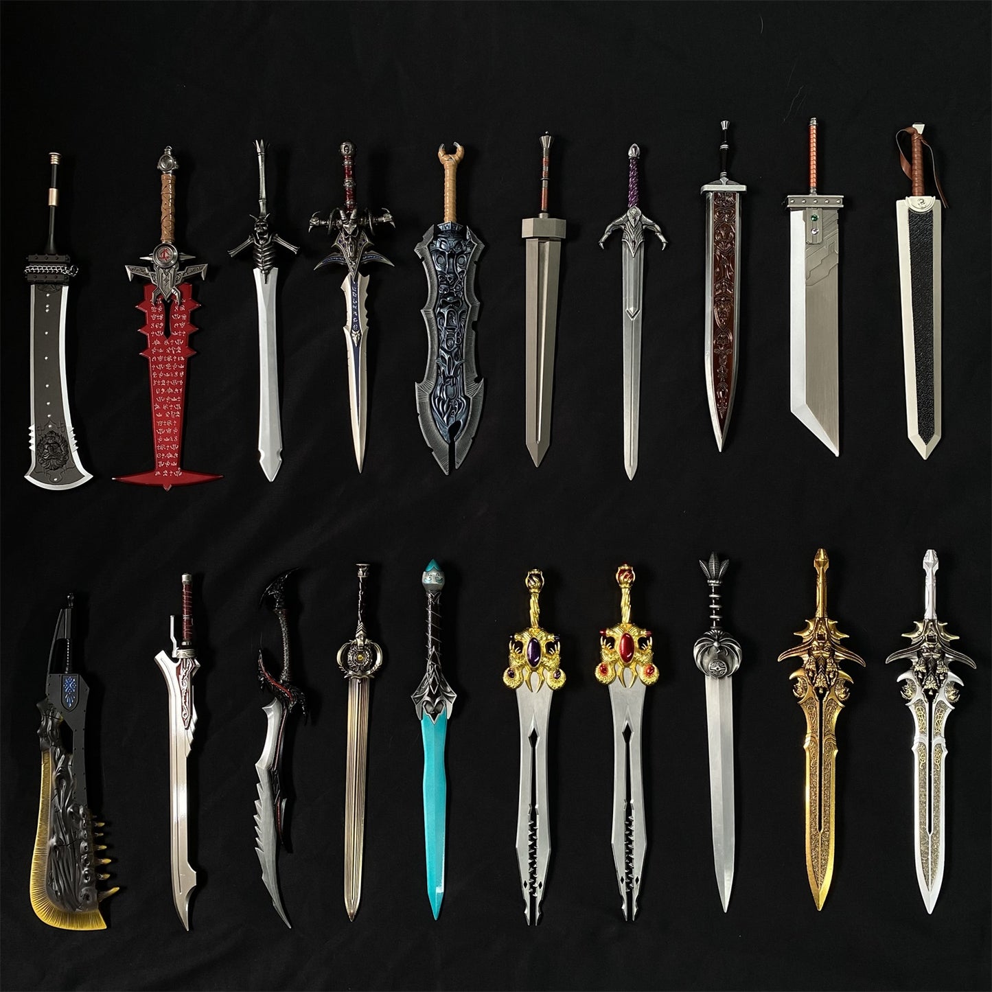 Best Game Sword IRL Metal Crafts For Collection