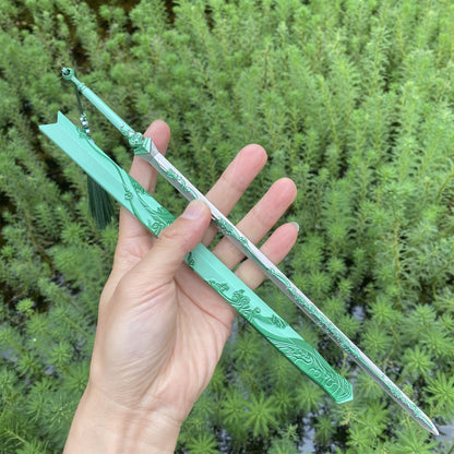 Game Peripheral Green Sea Sword & Cyan Sky Sword 2 In 1 Gift Box