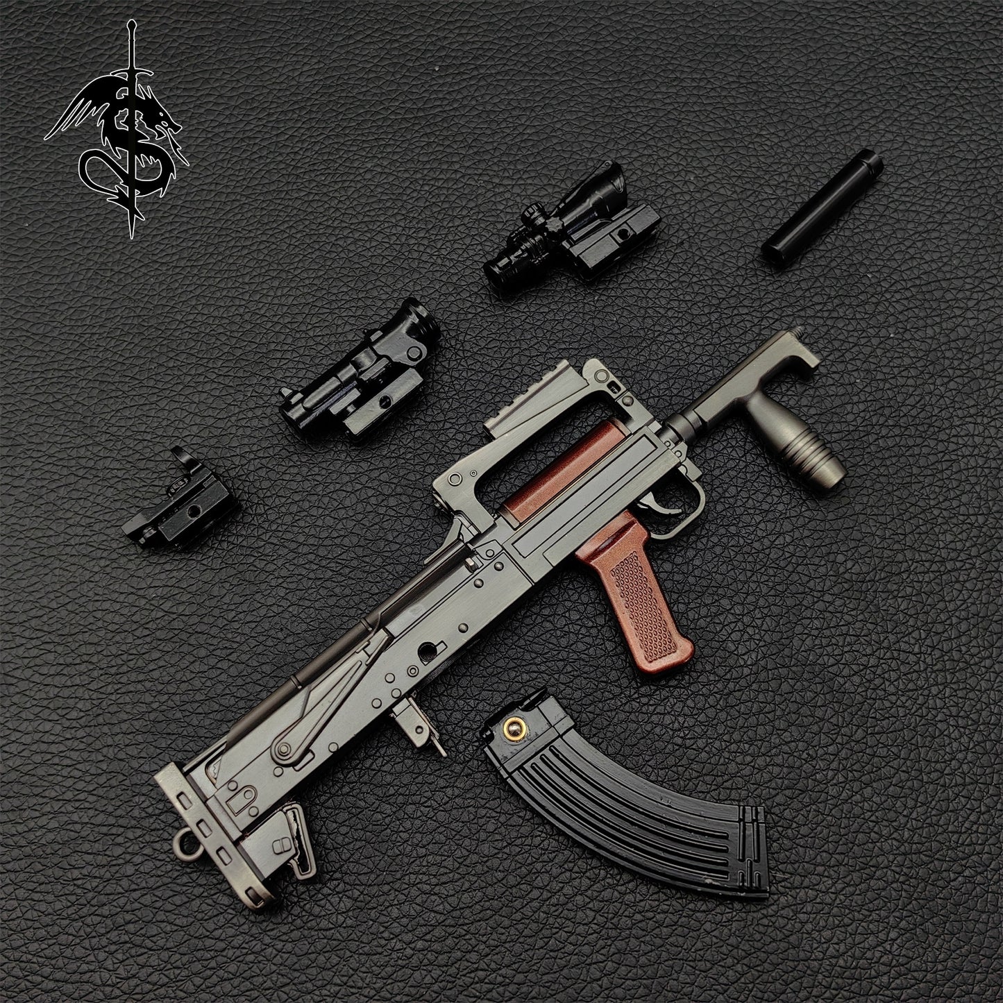 OTs-14 Groza Miniature Metal Groza Gun Model