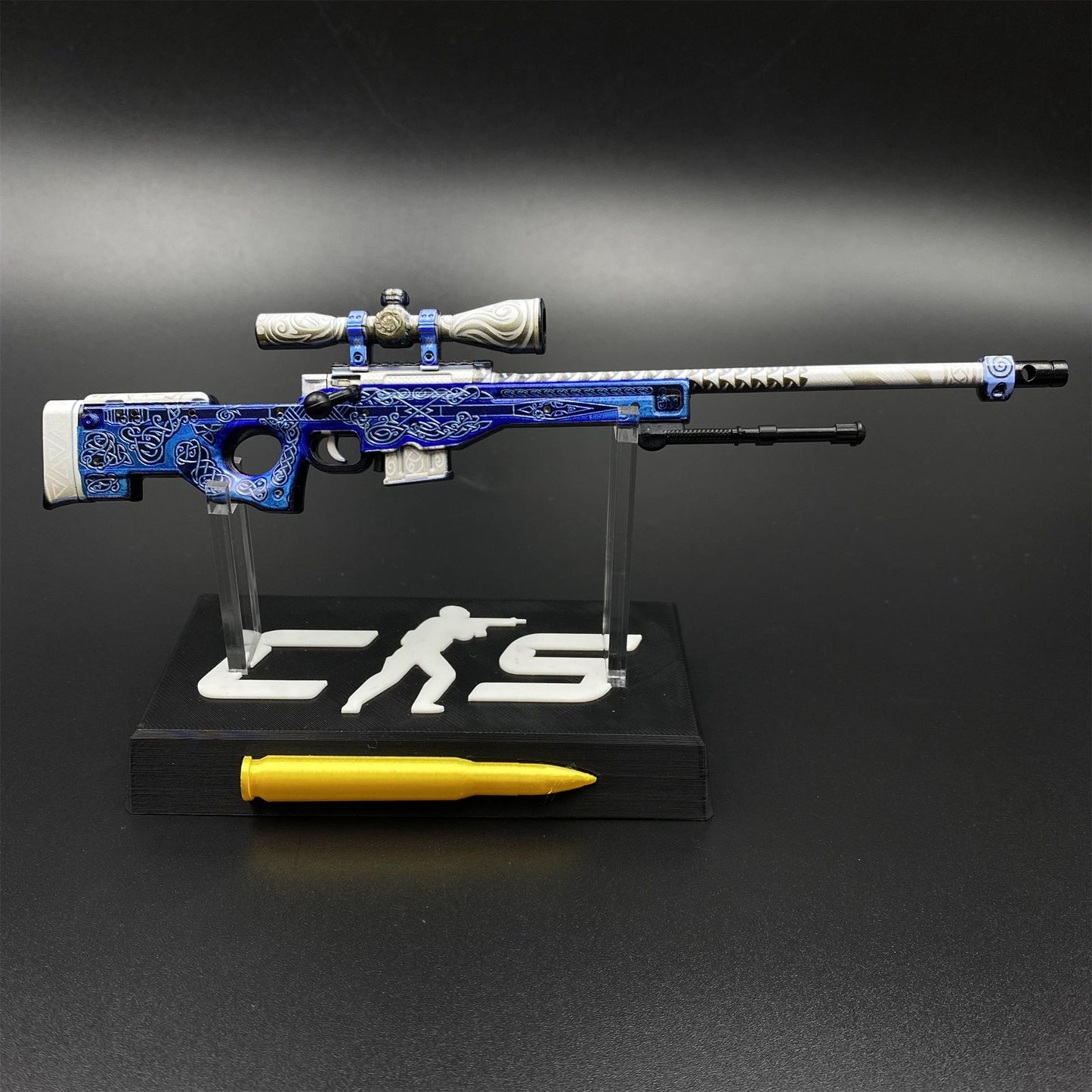 CS2 Game Peripheral - Tiny Gun Gungnir AWP Metal Replica Game Prop Collectible
