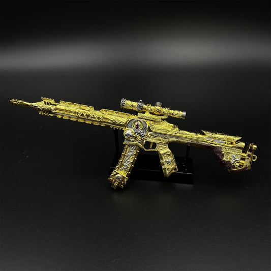 Metal DF HK416 Ace of Fate Gun Miniature For Collection