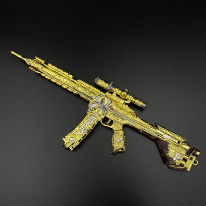 Metal DF HK416 Ace of Fate Gun Miniature For Collection