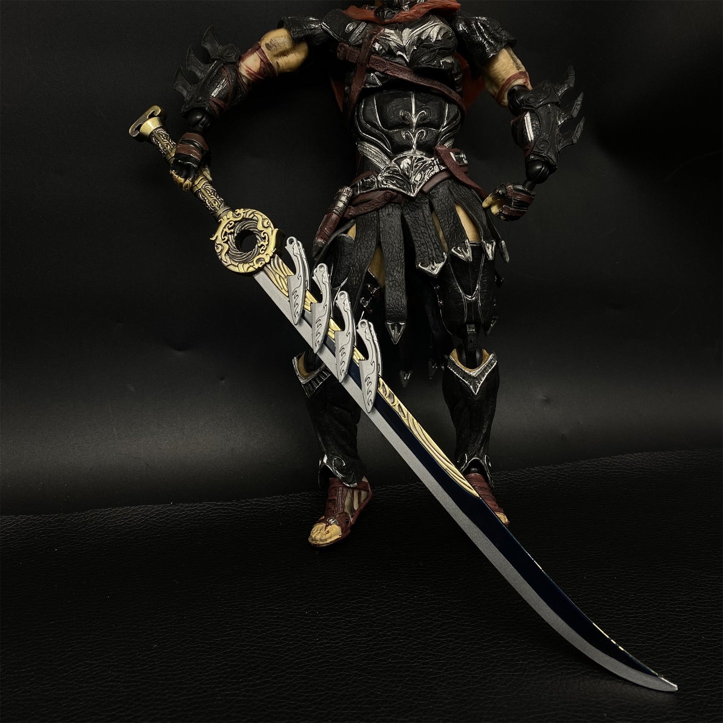 Cold Weapon Han Li Golden Fuzi Knife Metal Mini Replica