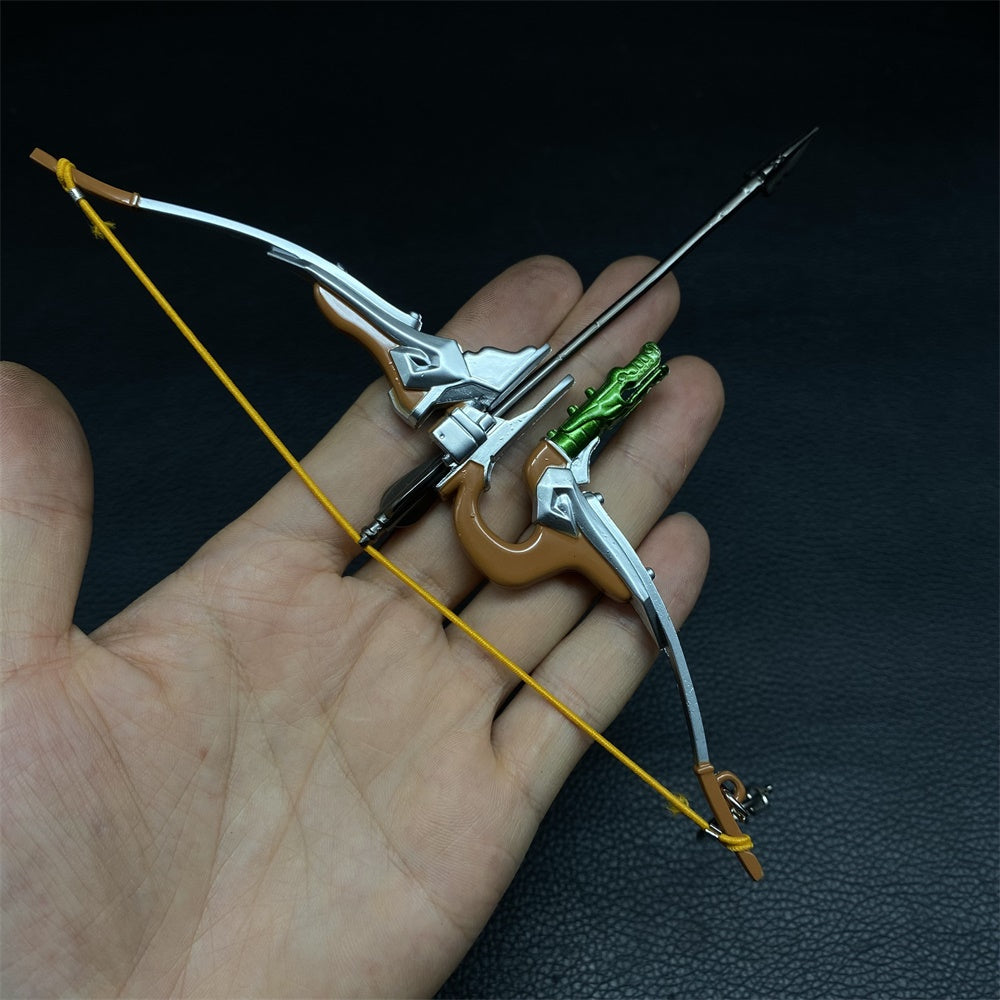 Hanzo Dragon Storm Bow Metal Miniature With Gourd Liquor Container