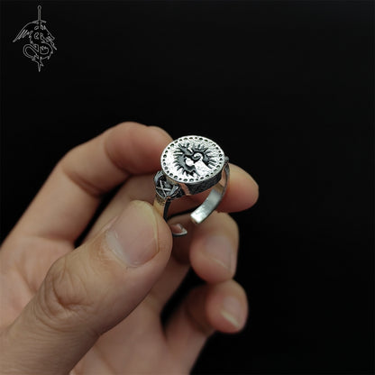 Hawk Ring Alloy Open Ring Cool Gamer Gift