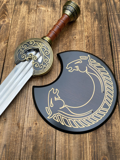 Herrugrim Sword Of King Rohan Metal Replica