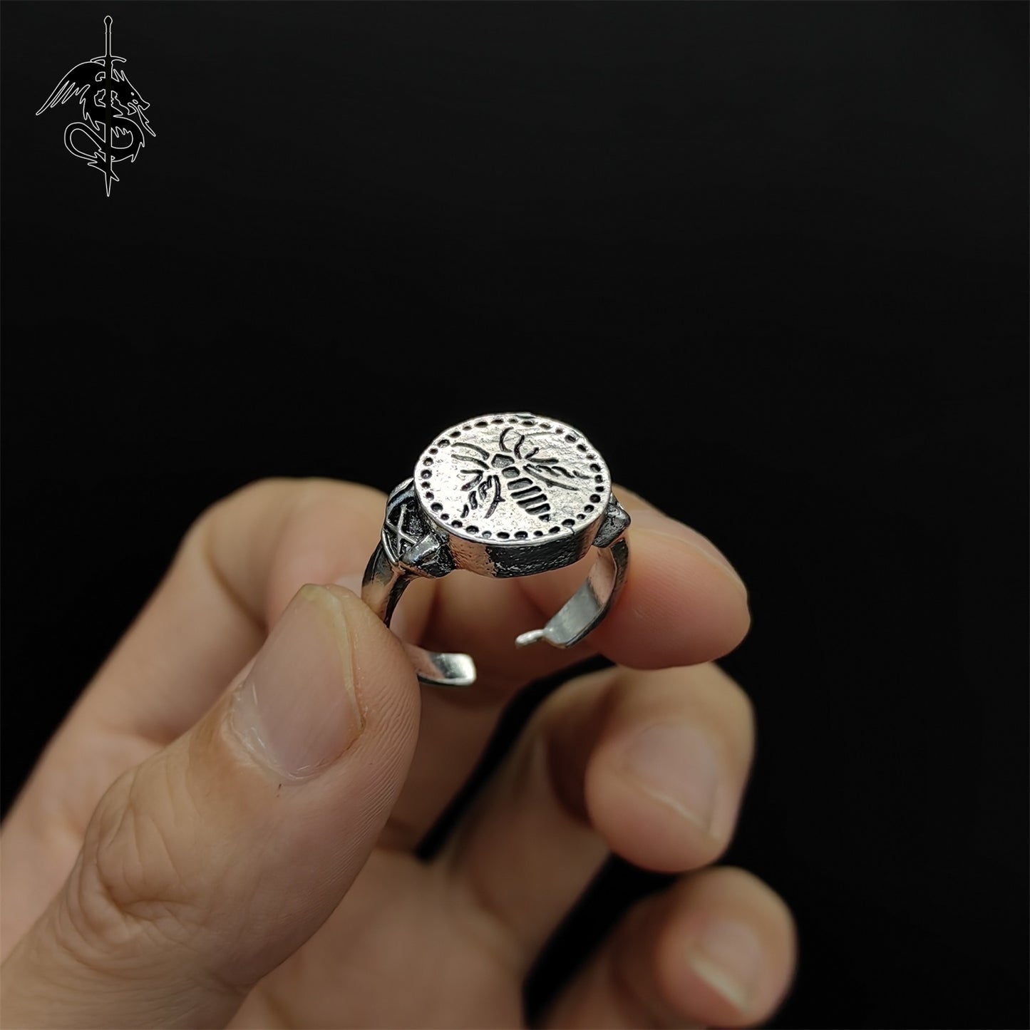 Hornet Ring Alloy Open Ring Cool Gamer Gift