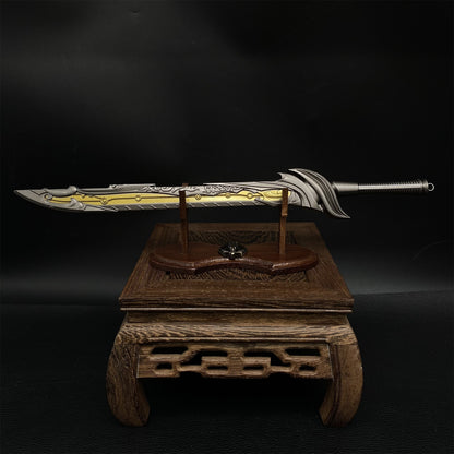Metal Dark Pattern Startling Hung Knife Replica Display Collection
