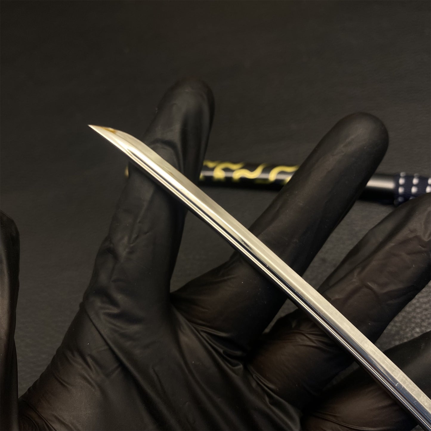 GOT Jin Sakai's Blade of the Immortal & Island Keeper Katana Metal Miniature