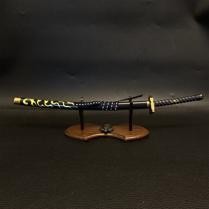 GOT Jin Sakai's Blade of the Immortal & Island Keeper Katana Metal Miniature