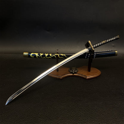 GOT Jin Sakai's Blade of the Immortal & Island Keeper Katana Metal Miniature