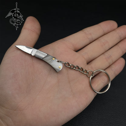 Tiny Keychain Mini Knife EDC Sharp Outdoor Tool Knife