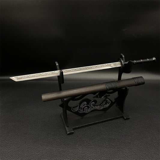 High-End Steel Ancient Chinese Tang Army Sword 25CM/9.5"