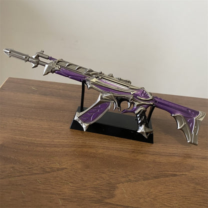 Metal Tiny Purple Reaver Vandal Rifle Gun Model