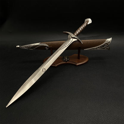 30CM Metal Bilbo Baggins Sting Sword