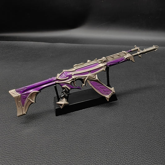 Metal Tiny Purple Reaver Vandal Rifle Gun Model